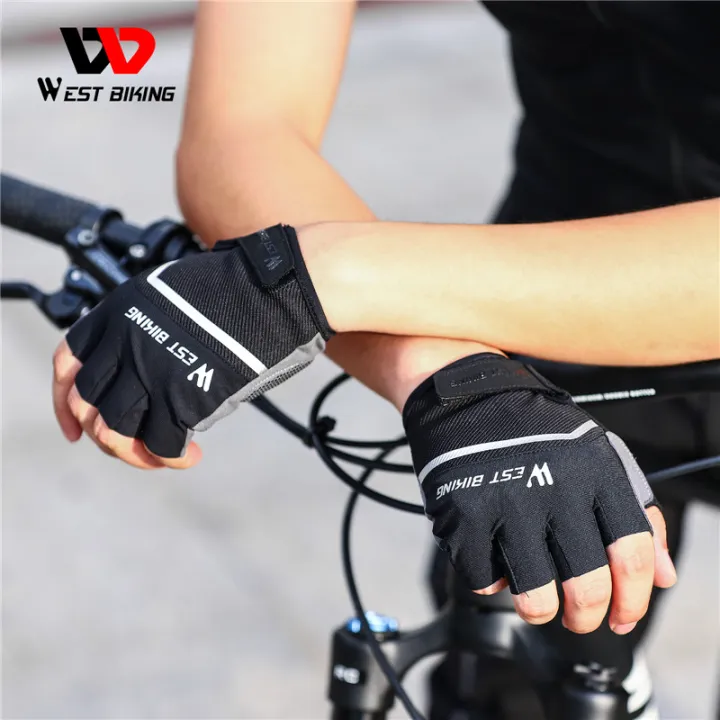 (Preorder)WEST%20BIKING%20Half%20Finger%20Breathable%20Cycling%20Gloves%20Anti%20SLIP%20Pad%20Motorcycle%20MTB%20Road%20Bike%20Gloves%20Men%20Women%20Sports%20Cycling%20Gloves%20%E1%80%A1%E1%80%AC%E1%80%B8%E1%80%80%E1%80%85%E1%80%AC%E1%80%B8%E1%80%9C%E1%80%80%E1%80%BA%E1%80%A1%E1%80%AD%E1%80%90%E1%80%BA%20-%20Image%209