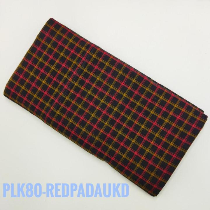 U One Longyi - ပလေကပ် - ၈၀" (ချည်)