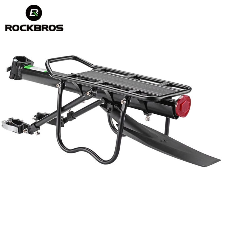 Release Rack (Preorder) ROCKBROS Quick Release Rack with Rear Fender 110-165 lbs for ...