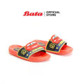 (Preorder) Bata Disney Cartoon Car Pattern Slippers for Boys, Red - 3615821 ကလေးစီးဖိနပ်. 