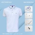 Cottonfield Men Fashion Polo. 