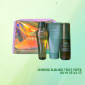 (Preorder) *Portable set* Free bag!! SHISEIDO SUBLIMIC FUENTE FORTE 50ml x3 (shampoo and conditioner for dry, oily scalp and dandruff). 