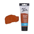 Burnt Sienna -  75ml - Acrylic Paint - Mont Marte. 