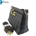 JINGPINDAISHU LEATHER SLIM BAG. 