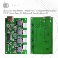 Ultrasonic Mist Maker + USB Driver Module for Humidifier (5V, Ø16mm, Type-C, 4 Channel, Quality Grade-B) - CE Store. 
