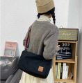 Cool fashion, Korean style, canvas fabric, beautiful strap Shoulder bag Fashion Palace. 