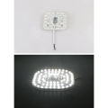Ceiling Light Panel Board Replacement (AC 220V 24W) LED Optical Lens Module, Magnetic Lamp Board Retrofit. 
