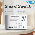 eWeLink Smart Wifi Relay Module On Off Controller 1CH 7-32V 10A Remote Control Light Switch. 