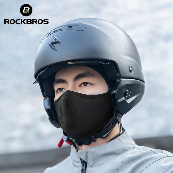 (Preorder) Rockbros Cycling Mask Windproof Comfortable Warm Hat UV Protection Breathable Stretchy Beanie Motorcycle နေကာခေါင်းအစွပ်