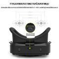 (Preorder) The latest upgraded version VR 3D glasses Virtual reality glasses G10 for ios Android Smartphone games Glasses Headset Send gamepads. 