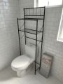 Multi-Layer Toilet Storage Rack – Space-Saving Bathroom Organizer Shelf. 