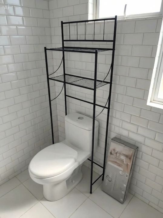Multi-Layer Toilet Storage Rack – Space-Saving Bathroom Organizer Shelf