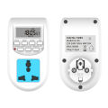 Multi-purpose socket controller timing switch socket digital timer plug. 