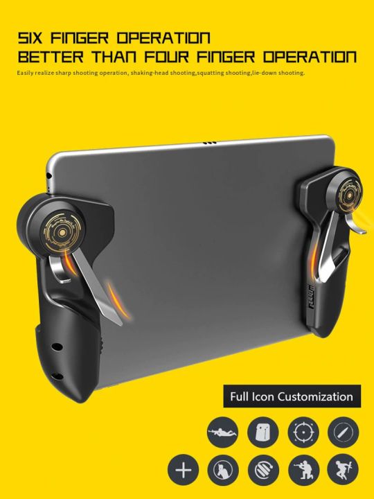 AK-PAD6K%20Mobile%20Pubg%20Game%20Controller%20Six%20Finger%20Game%20Joystick%20Handle%20Target%20Button%20L1R1%20Shooter%20Gamepad%20Trigger%20For%20Ipad%20Tablet%20-%20Image%208