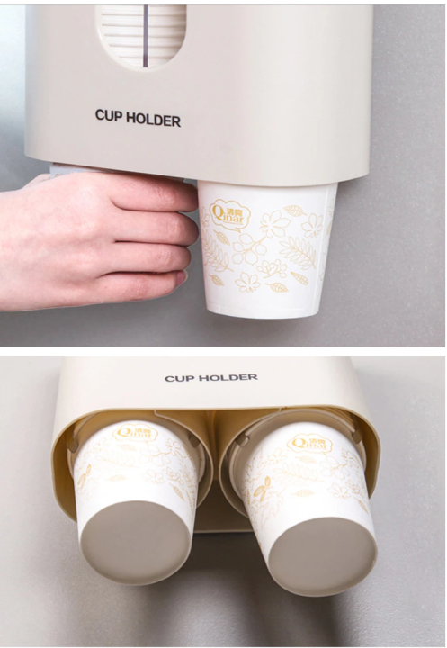 Disposable%20Cup%20Holder%20Water%20Dispenser%20Dustproof%20Cup%20Holder%20Wall%20Mount%20Double%20Tube%20Paper%20Cup%20Rack%20-%20Image%204
