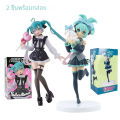 (Preorder) Anime Figure Hatsune Miku Sexy Girl 21cm Fashion Sub-Cluger Miku Movable Arms and Legs Doll Christmas Gift Collectible Model PVC Toys ကလေးကစားစရာအရုပ် . 