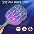 ခြင်ရိုက်ဘတ်တံ (mosquito electric swatter). 