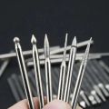 30PCS Mini Diamond Drill Bits - 3mm Shank for Wood, Stone & Metal Engraving with Rotary Tools. 