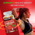 (Preorder)KIRKLAND Apple Cider  Vinegar Capsules for Metabolism, Detoxification and Weight Loss for Beauty Apple Cider Vinegar 500 mg. 