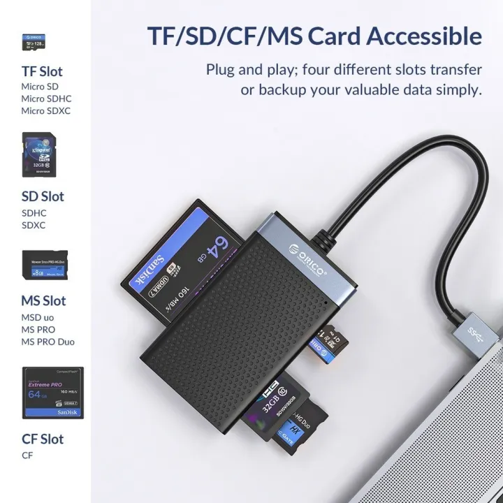 (Preorder)%20%20ORICO%20SD/TF/MS/CF%20Card%20Reader%204%20In%201%20USB3.0%20High%20Speed%20%E2%80%8B%E2%80%8BOTG%20Card%20Adapter%20With%20USB%20C/Type-%20-%20Image%205