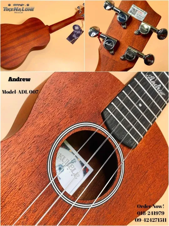 Andrew%20Ukulele%20ADL-007%20(concert%20size%2023'')%20%5B%20Tike%20Na%20Lone%20Musical%20%5D%20-%20Image%203