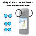 (Preorder) Insta360 X3 Puluz Sticky HD Protective Anti-Scratch Lens Cover for Insta360 X3 Accessories. 