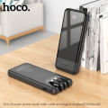 Hoco J114 Charger power bank with cable and digital display(10000mAh). 