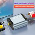Optical Digital Stereo Audio Amplifier Digital to Analog Audio Converter Toslink Coaxial to RCA R/L 3.5 Jack Adapter. 