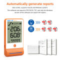 (Preorder) YIERYI GSP-6Pro Humidity and Temperature Data Logger with Bluetooth, 100,000 Data Points for Cold Chain, Food, Lab, and Refrigeration.. 