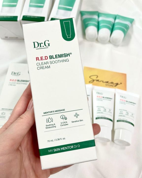 Dr.G%20Red%20Blemish%20Clear%20Soothing%20Cream%2030ml%20-%20Image%205