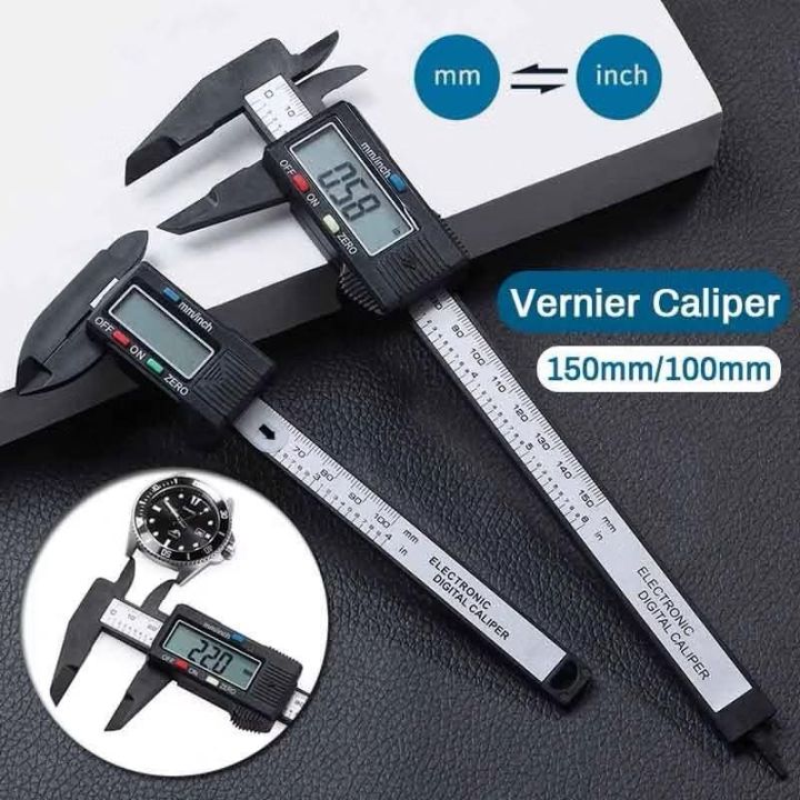 High Accuracy Electronic Digital Vernier Caliper Plastic Vernier ...