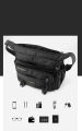 Men Shoulder Bag Multi-layer Large-capacity Nylon Messenger Bags Fashion Versatile Casual Lightweight Bag. 