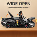 (Preorder) LEO 1:24 Revuelto Supercar Model Car Dice Metal Toy Vehicle Die Cast for Boys Children Simulation Sound Light Effect Gift Hobby Collection ကလေးကစားစရာအရုပ်. 
