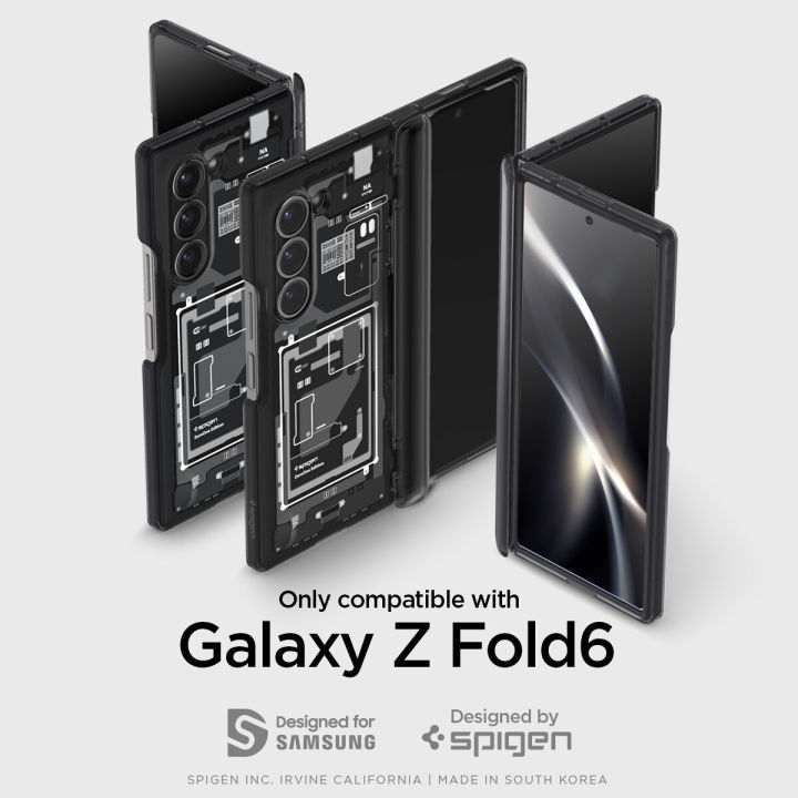 (Preorder)SPIGEN%20Case%20for%20Galaxy%20Z%20Fold%206%20%5BUltra%20Hybrid%20Pro%20Zero%20One%5D%20Solid%20Protection%20with%20Air%20Cushion%20Technology%20/%20Galaxy%20Z%20Fold%206%20Case%20%E1%80%96%E1%80%AF%E1%80%94%E1%80%BA%E1%80%B8%E1%80%80%E1%80%AC%E1%80%97%E1%80%AC%20-%20Image%202