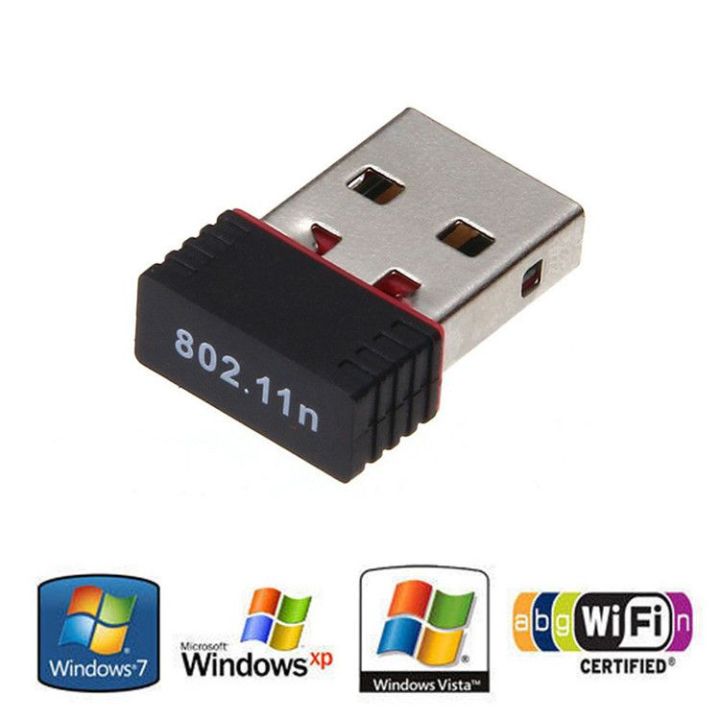 Mini PC WiFi Adapter 150M USB WiFi Antenna Wireless Computer Network Card 802.11n/g/b Portable USB Wifi Receivers Adapter