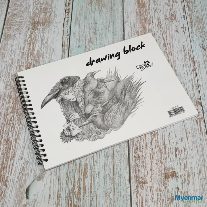 230gsm%20-%207.3%20x%2010.5%20inch%20%20-%20%2020%20Sheet%20-%20Drawing%20Block%20-%20ColorStones%20-%20Image%207