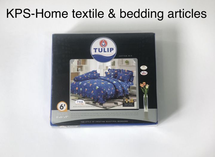 Tulip%20King%20size%20bed%20sheet%205pcs%20Fitted%20-%20Image%205