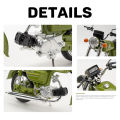 (Preorder) 1:10 Scale Alloy Motorcycle Model Car With Light Sound Diecast Car Collection Lover Birthday Gift For Children Metal Toys For Boys ကလေးကစားစရာအရုပ်ဆိုင်ကယ်. 