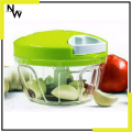 Manual Food Chopper, Compact And Powerful Hand-Held Vegetable Chopper. 