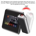 Digital Alarm Clock with Temperature. 