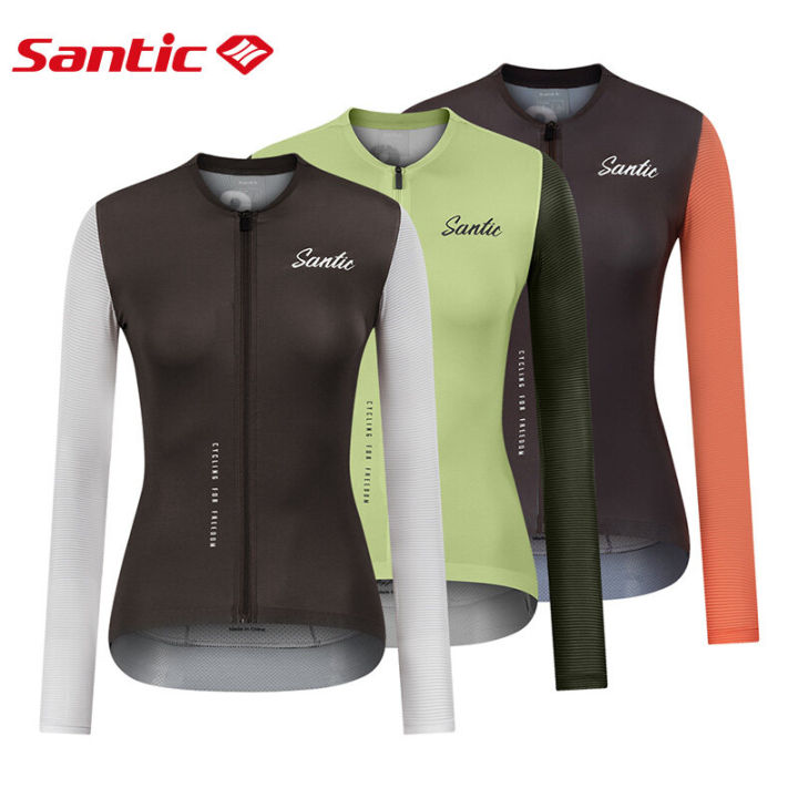 (Preorder)%C2%A0Santic%20Women's%20Professional%20Cycling%20Jersey,%20UV%20Protection,%20Breathable,%20Anti-Slip,%20Reflective%20Pockets%20WL24C01170%20-%20Image%202