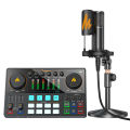 (Preorder) MAONO AME2 New Sound Card Set, Condenser Microphone Set, Audio Interface Mixer, for Senior Players in Live Performance, Recording, Voice Dubbing Tiktok. 