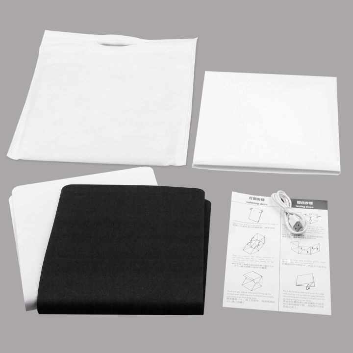 Action%20Pro%20Portable%20Mini%20Photo%20Studio%2023%20x%2023cm%20Led%20Lighting%20Studio%20Box,%20Foldable%20Light%20Box%20with%20White%20,%20Grey%20and%20Black%20Drop%20-%20Image%209