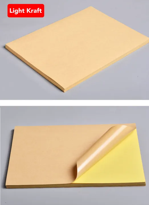 Light/Dark%20Brown%20Selft-Adhesive%20Kraft%20Paper%20Label%20A4%20Sticker%20%7C%2020%20sheets%20%7C%20%20Laser,%20Inkjet,%20Copier%20A4%20Printable%20Labels%20Sticker%20-%20Image%209