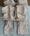Cotton bags 10 pcs for utensils,  အင်းလေးချည်သား အိတ် သေး ၁၀ လုံး. 