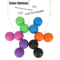 TPE Peanut Massage Ball/Neck Shoulder Massage Ball/Fitness Muscle Massage Ball(First Place). 
