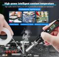 80W Soldering Iron Temperature Adjustment. 