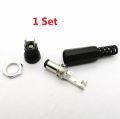 DC Jack Pin Male Female Connector (1set). 