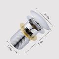 Bathroom Sink Pop Up Drain. 