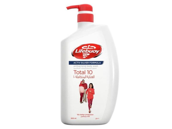 Lifebuoy Antibacterial Body Wash 500ml (Total 10)